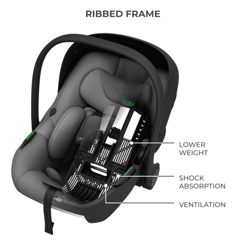 Scoica auto kinderkraft i-lite 40-87 cm, grey [7]