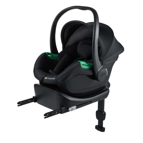 Carucioare, articole transport - Scoica auto kinderkraft mink pro 2 i-size 40-75 cm + baza zestaw black copii varsta 0 luni - 1 an