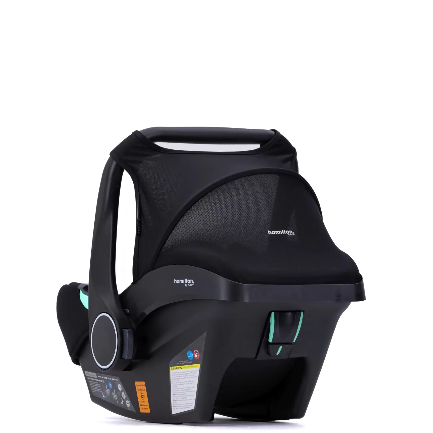 Scoica auto zeno i size hamilton black, varsta de la 0 luni la 2 ani [1]