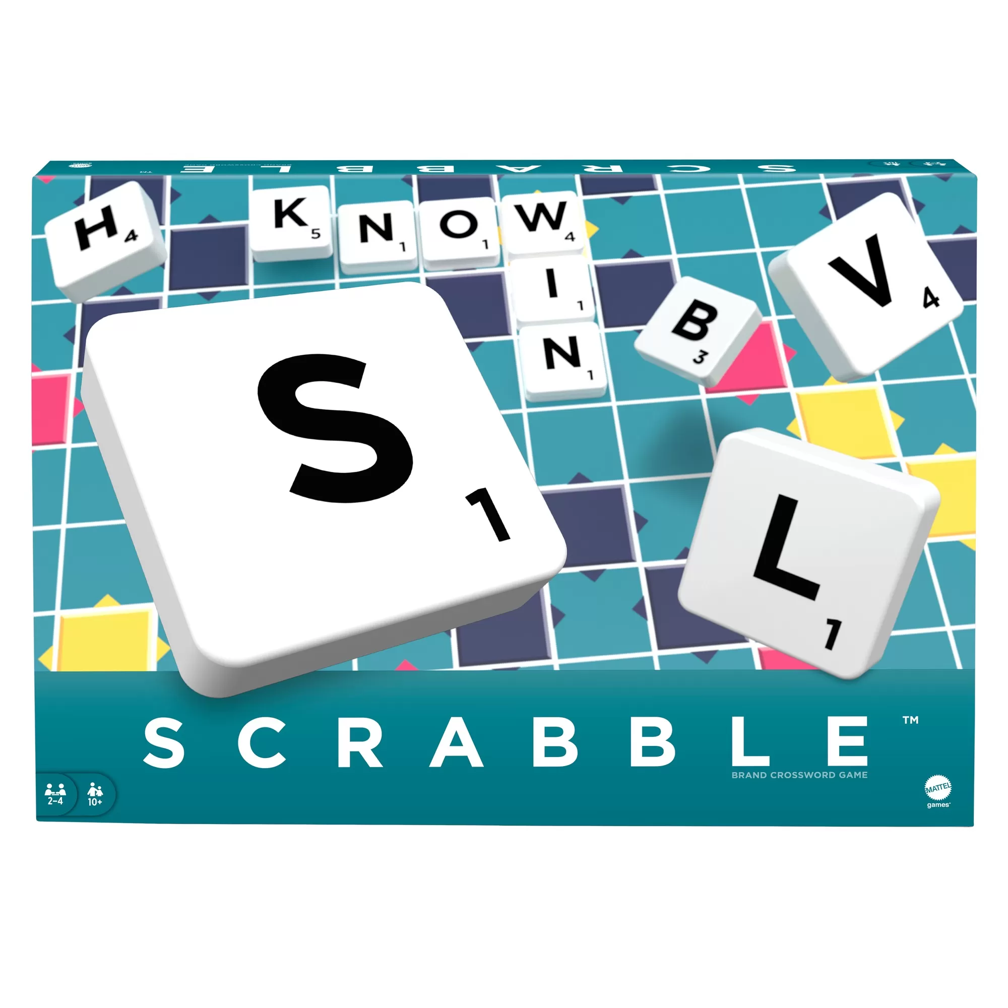 Jucării și Jocuri pentru copii - Scrabble original, varsta de la 4 ani la +15 ani