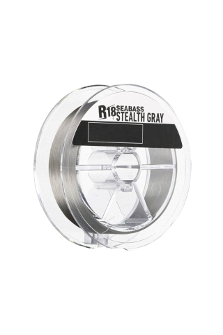 Pescuit si vanatoare - Seaguar R18 Kanzen Seabass X8 Braid 150m Stealth Gray #0.6 - 0.128mm - 11lb