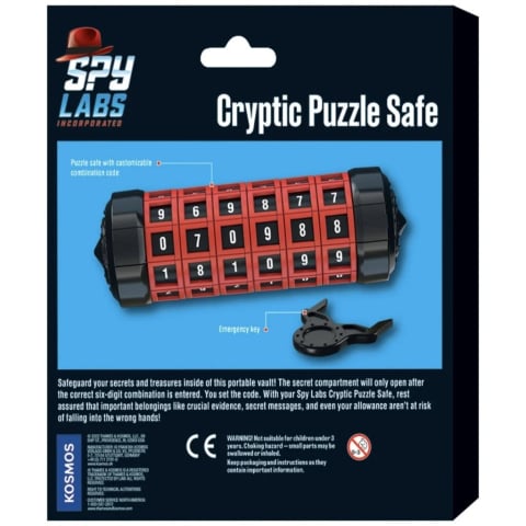 Seif cu Puzzle Cifrat, Thames & Kosmos pentru Baiat, Fata varsta 6 - 9, 9+ [3]