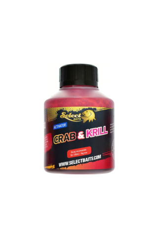 Pescuit si vanatoare - Select Baits activator Crab & Krill 250ml