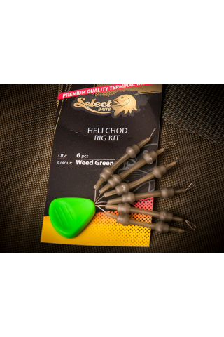Select Baits Heli Chod Rig Kit Weed Green (verde) [1]