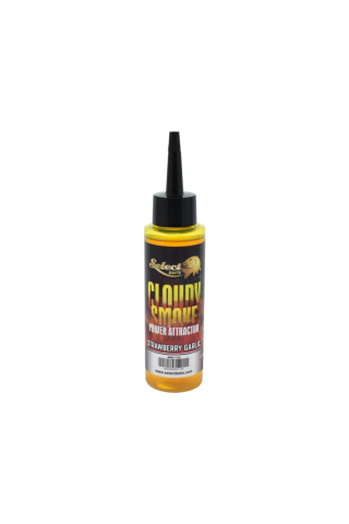Accesorii pescuit - Select Baits lichid Cloudy Smoke Strawberry Garlic 115ml