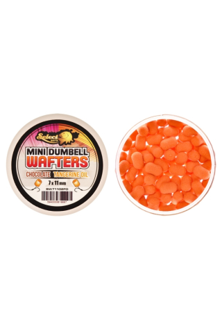 Pescuit si vanatoare - Select Baits Mini Dumbells Wafters Chocolate and Tangerine Oil 7 x 11mm 7 x 11mm