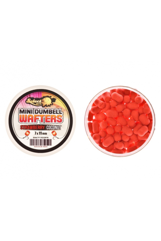 Pescuit si vanatoare - Select Baits Mini Dumbells Wafters Strawberry and Coconut 7 x 11mm 7 x 11mm
