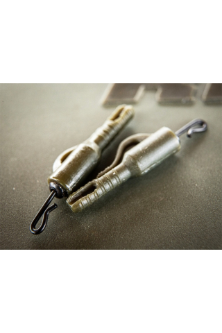 Select Baits OneBody Lead Clip with Quick Change Swivel Weed Green [1]