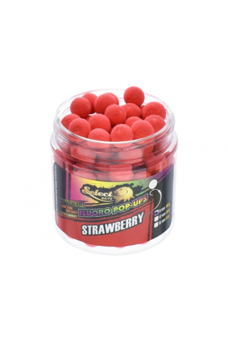 Pescuit si vanatoare - Select Baits pop-up micro Strawberry 8mm Strawberry 8mm