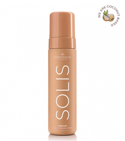 Cosmetice naturale - Autobronzant Cocosolis, pt piele deschisa la culoare – bronz natural rapid, fara nuante portocalii
