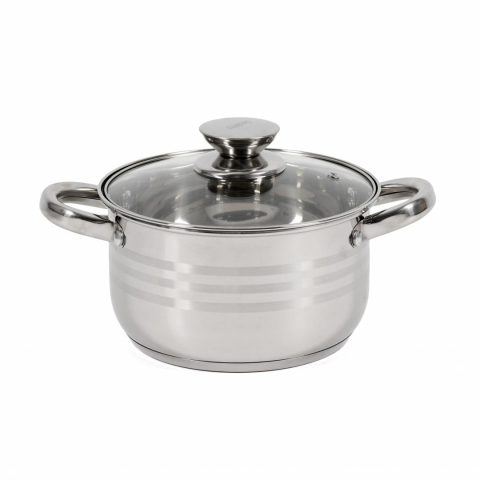 Oale si cratite - Semioala inox+capac, 18x10.5 cm, 2.5 l, myra, cooking  by heinner&nbsp;