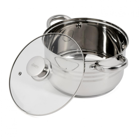 Semioala inox+capac, 22x12.5 cm, 4.5 l, myra, cooking  by heinner&nbsp; [1]