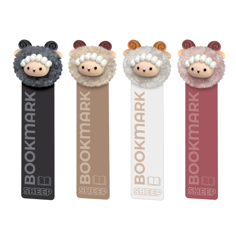 Semn de carte 3D Oite/Sheep (24 buc/display), copii varsta 6 ani+,8 ani+ [1]