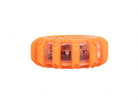Semnalizator de urgență și lanternă LED Tellur Basic, 3 x AAA, magnetic, portocaliu [1]