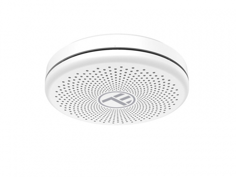 Accesorii IT - Senzor de fum și CO WiFi Tellur Smart, AA, alb