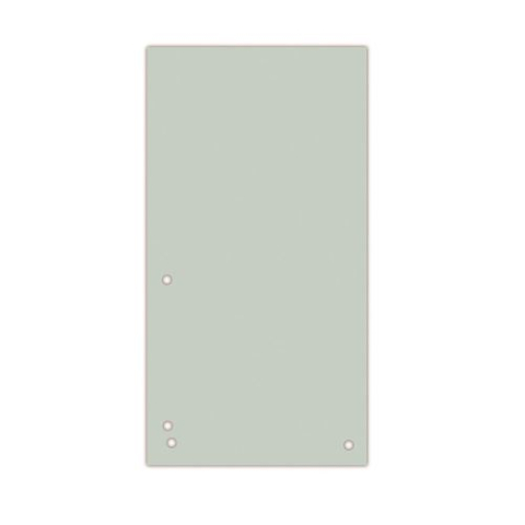Birotică și Papetărie - Separatoare C7 din carton DONAU 105 x 240mm 100 buc/set gri 