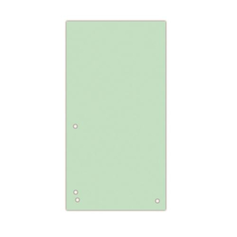 Birotică și Papetărie - Separatoare C7 din carton DONAU 105 x 240mm 100 buc/set verde *20