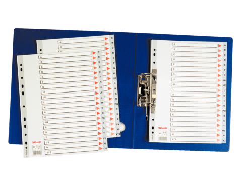 Separatoare index plastic a-z esselte [1]