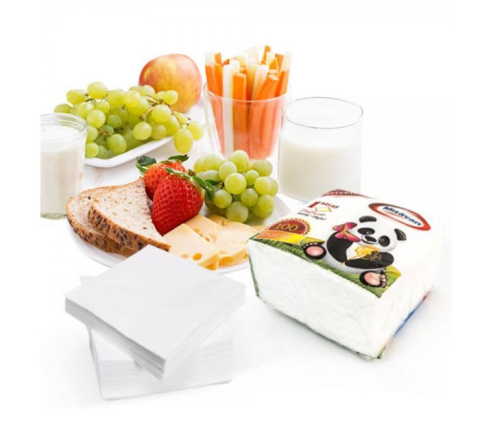 Servetele de masa albe 25x25cm 100/set [2]