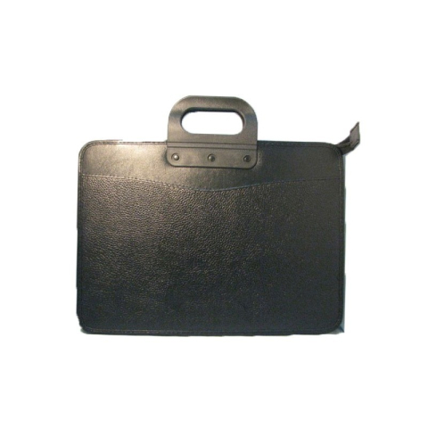 Birotică și Papetărie - Servieta imitatie piele CNX JS1004, cu fermoar, negru, 2 compartimente