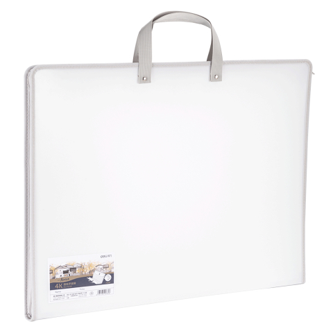 Birotică și Papetărie - Servieta pp pentru portofoliu pictura 590x460x35mm alba deli