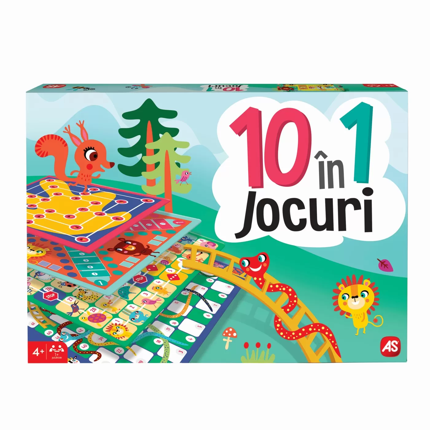 Jucării și Jocuri pentru copii - Set 10 jocuri in 1, Ludo, Serpi si scari, Tic tac toe, Lupta cu branza, Asediu, Pentomino, Puzzle, Trei la rand, Soarecii gemeni, Curse de soareci, varsta de la 4 ani la 10 ani