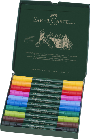 Set 10 markere solubile a.durer faber-castell [1]