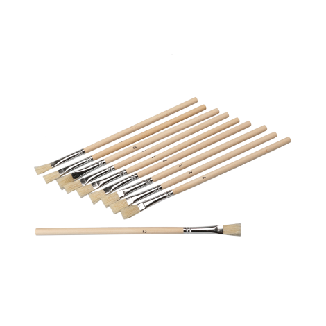 Rechizite Școlare - Set 10 pensule pentru lipici