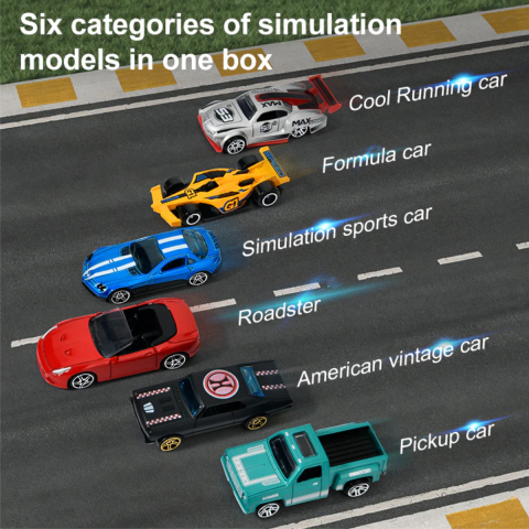 Set 100 Masinute din Metal Alloy Multicolor, Vehicule cu Detalii Realiste si Finisaj Premium [1]