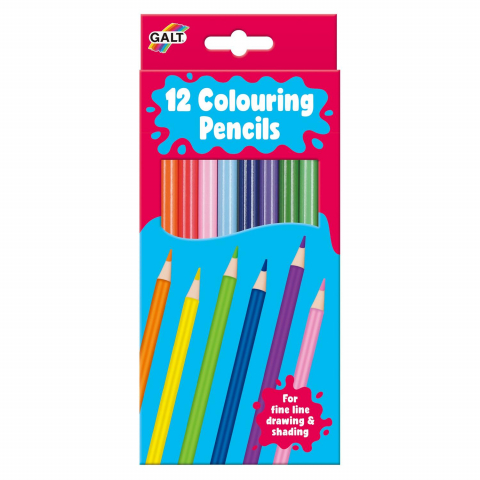 Rechizite Școlare - Set 12 creioane de colorat