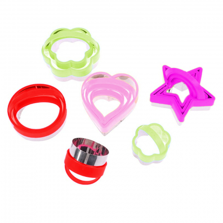 Set forme pentru taiat aluatul, colorate, 12 buc/set - Micostore.ro [1]