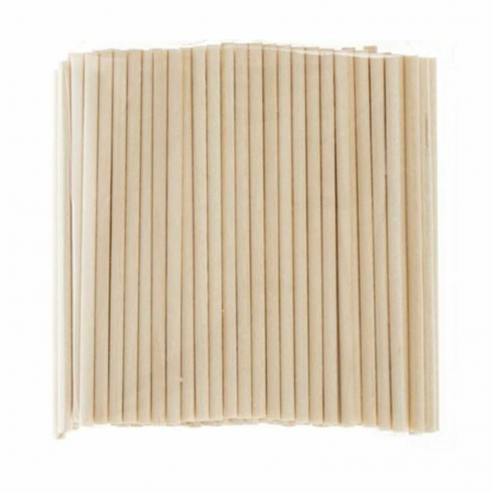 120 Bete de Lemn, Rotunde, Natur pentru Creatie, Accesorii Craft [1]