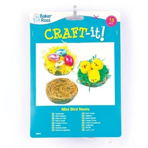 Art & Craft si Artizanat - Set 15 mini cuiburi pasarele - Baker Ross