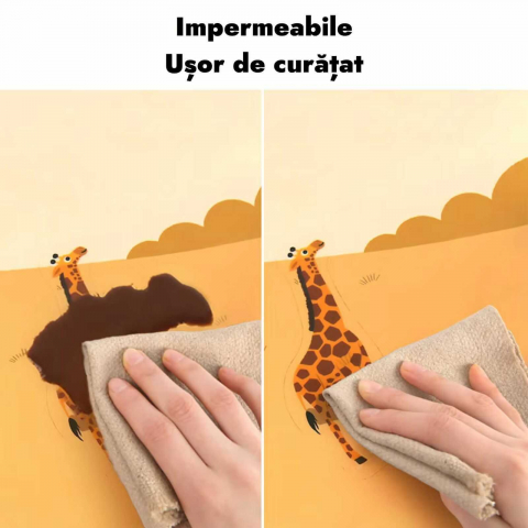 Set 180 Abțibilduri Reutilizabile - Stickere și Autocolante Creativ pentru Copii [3]