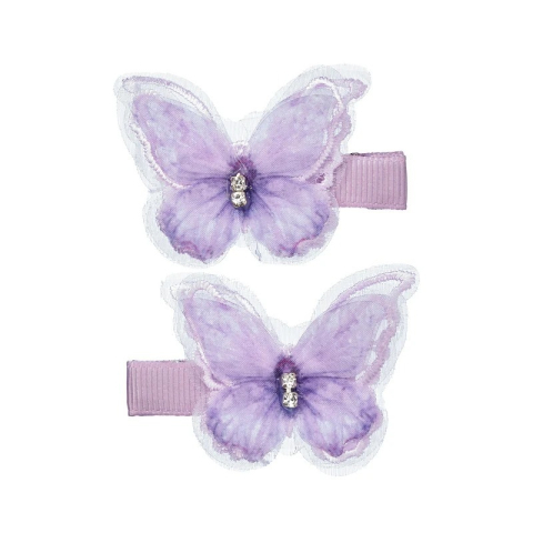 Îmbrăcăminte și accesorii - Set 2 agrafe de par cu fluturi, Souza! Fata, varsta +9 ani, 3 - 6 ani, 6 - 9 ani
