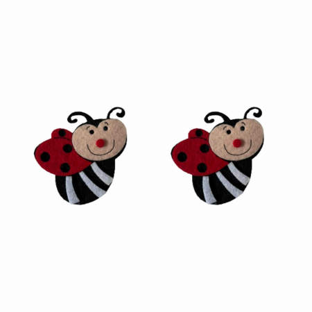 Art & Craft si Artizanat - Accesorii craft din pasla, fetru tare, Buburuza - Micostore.ro