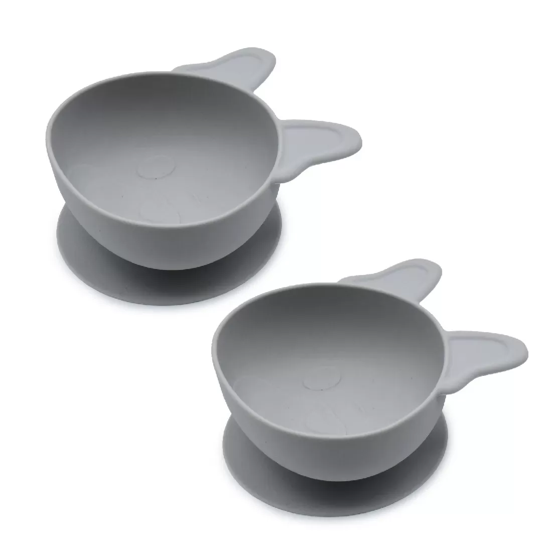 Set 2 castronele cu ventuza silicon melii model bulldog, varsta de la 6 luni la 6 ani [4]