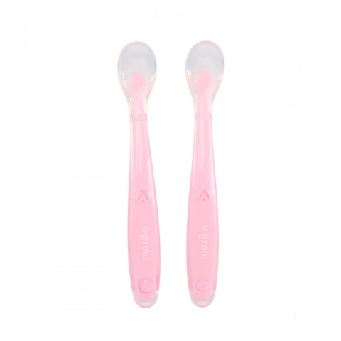 Set 2 lingurite silicon , roz, u-grow [1]