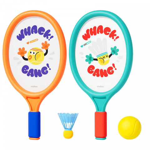 Jucării și Jocuri pentru copii - Set 2 palete de tenis pentru copii