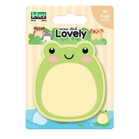 Set 20 memostick in forme Lovely din hartie, 6 modele (96 blistere/display) [2]
