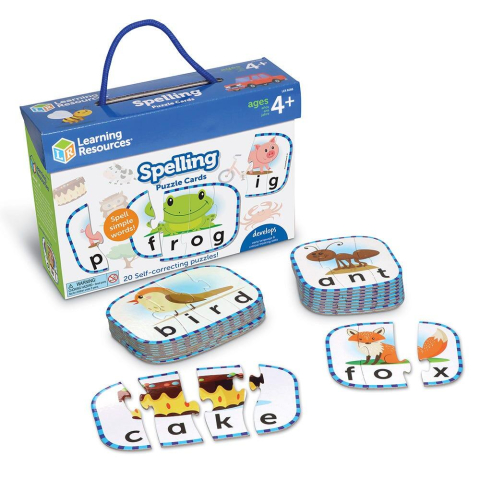 Jucării și Jocuri pentru copii - Set 20 puzzle - Primele mele cuvinte in limba enlgeza