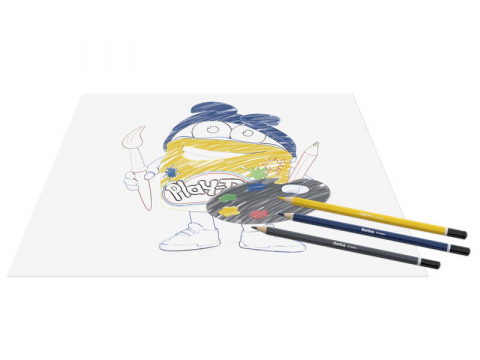 Set 24 creioane colorate in cutie metalica [3]