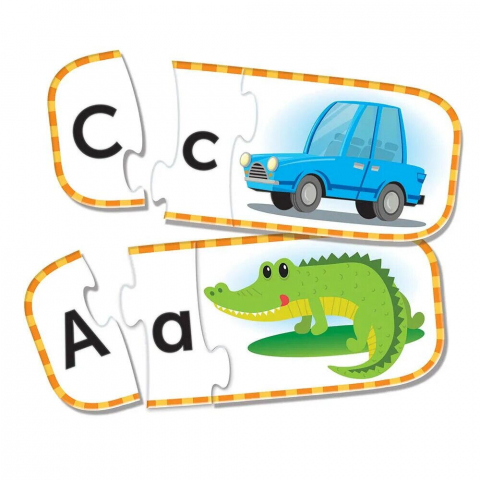 Set 26 de puzzle-uri Alfabet (3 piese) [4]