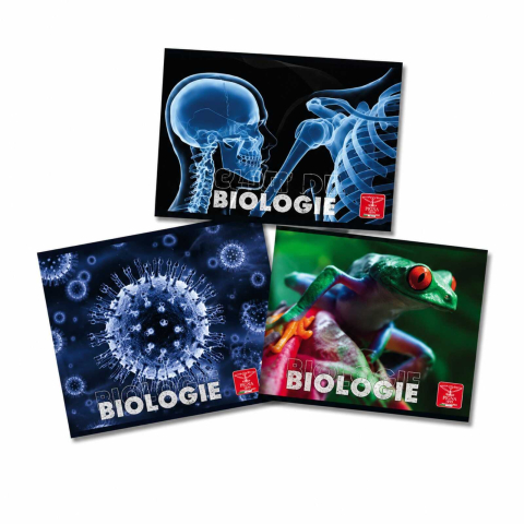 Caiete - Set 3 x Caiet de Biologie, A5 cu 24 file, Pigna