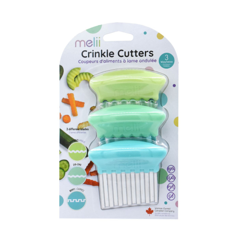 Set 3 cutite pentru gustari, melii, bleu mint lime [0]