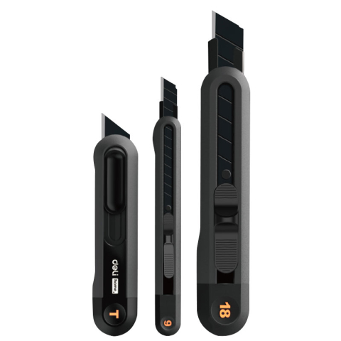 Set 3 cuttere negre home series deli [1]
