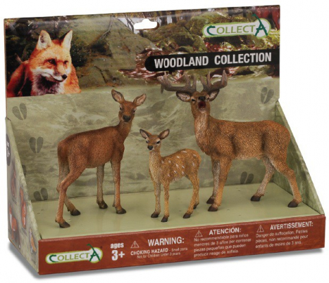 Jucării și Jocuri pentru copii - Set 3 figurine Animale din padure - Collecta