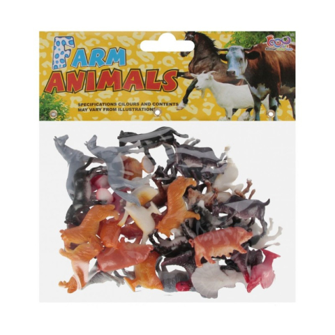 Jucării și Jocuri pentru copii - Set 36 figurine - animale domestice MegaCreative, 545730, 20x22x5cm
