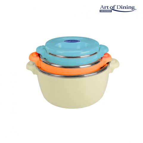 Set 3caserole termice 2+4+6l,belly beige [2]