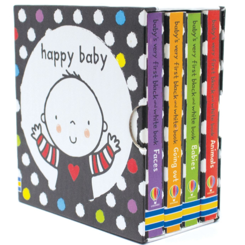 Carti in Engleza pentru copii - Set 4 Carti Senzoriale, Primii Pasi, Baby's Very First, 0 Luni+